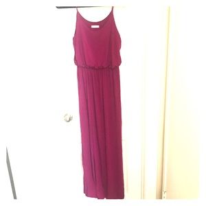 Lush Knit Maxi from Nordstrom- Raspberry